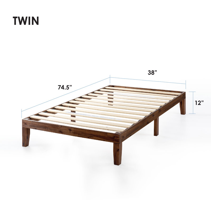 Red Barrel Studio® Harlow Solid Wood Platform Bed & Reviews Wayfair